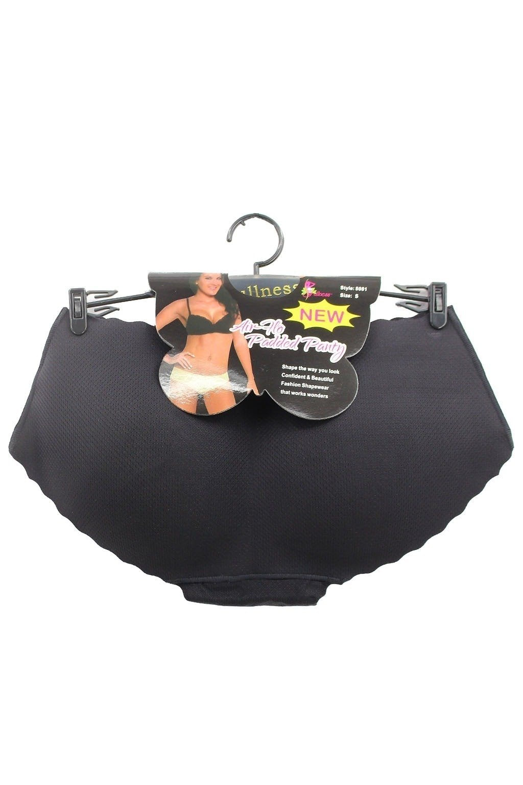 Air-Ho Padded Panty 8081 (1 pc) - Black, 2XL image